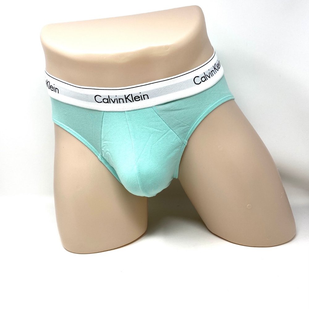 💖MEGA SALE💖Calvin Klein 3-Pack Men's Modern Cotton Hip Brief Gray XL NB2379905 - Picture 3 of 9